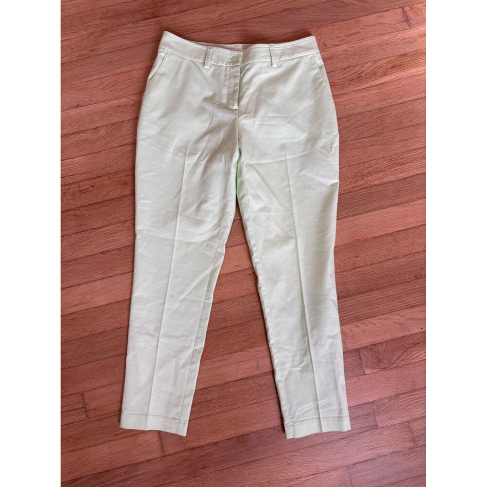 Lady Hagen Pastel Mint Green Oxford Trousers 2